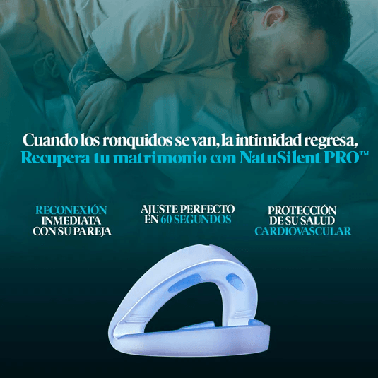 NatuSilent PRO™ - Boquilla Antirronquidos - ¡Deje de roncar ya!