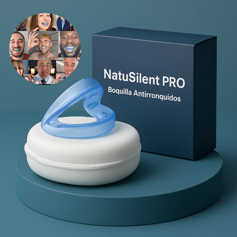 NatuSilent PRO™ - Boquilla Antirronquidos - ¡Deje de roncar ya!
