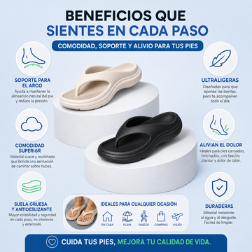 NatuFlipFlops Premium - Foot Pain Relief