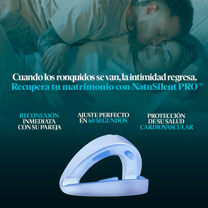 NatuSilent PRO™ - Boquilla Antirronquidos - ¡Deje de roncar ya!