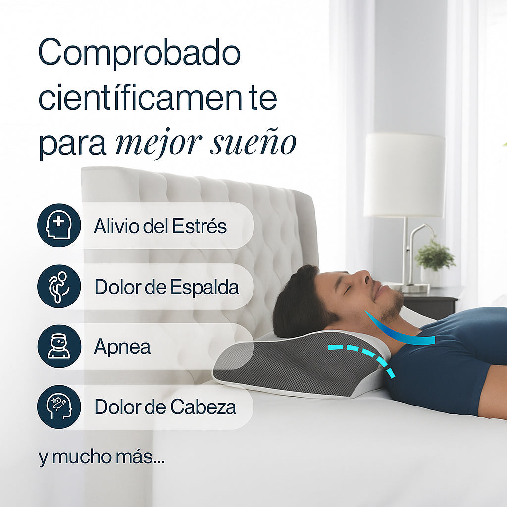 NatuConfort™- Almohada Ortopédica