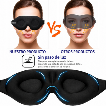 NatuPlenoche 3D - El antifaz perfecto para dormir