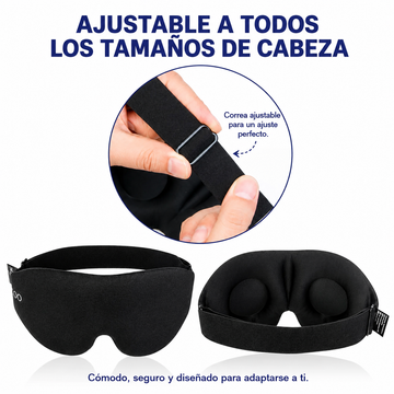 NatuPlenoche 3D - El antifaz perfecto para dormir
