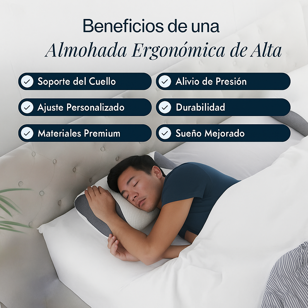 NatuConfort™- Almohada Ortopédica