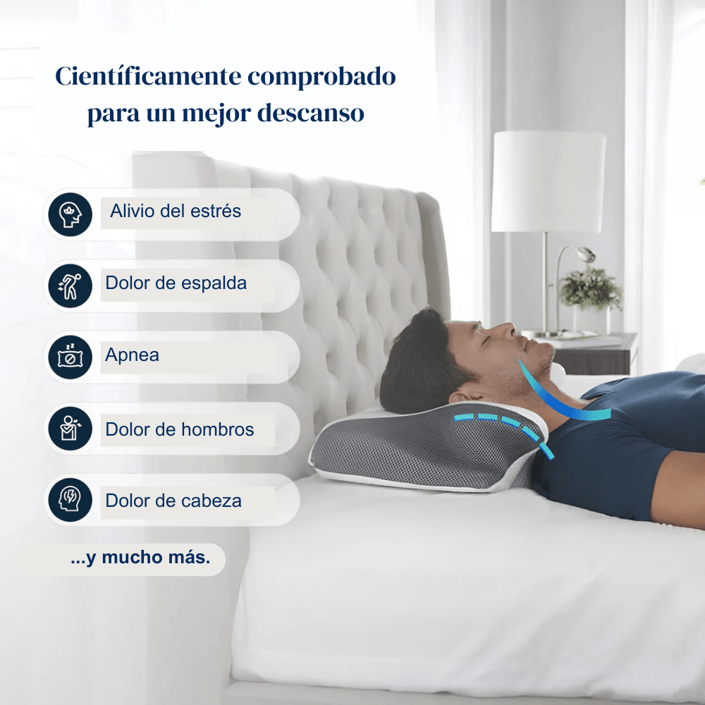 NatuConfort™- Almohada Ortopédica