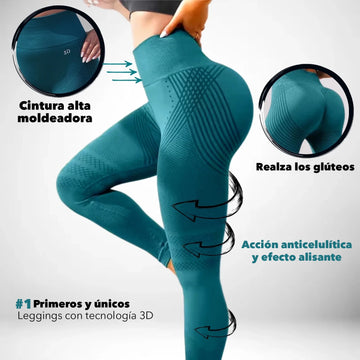 NatuLeggings 3D - Reductor de celulitis