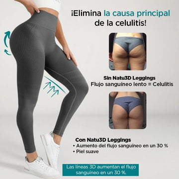 NatuLeggings 3D - Reductor de celulitis