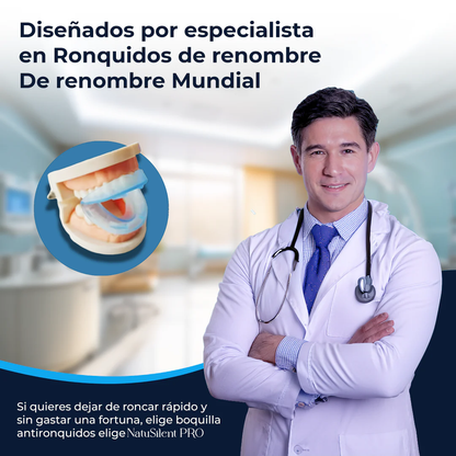 NatuSilent PRO™ - Boquilla Antirronquidos - ¡Deje de roncar ya!